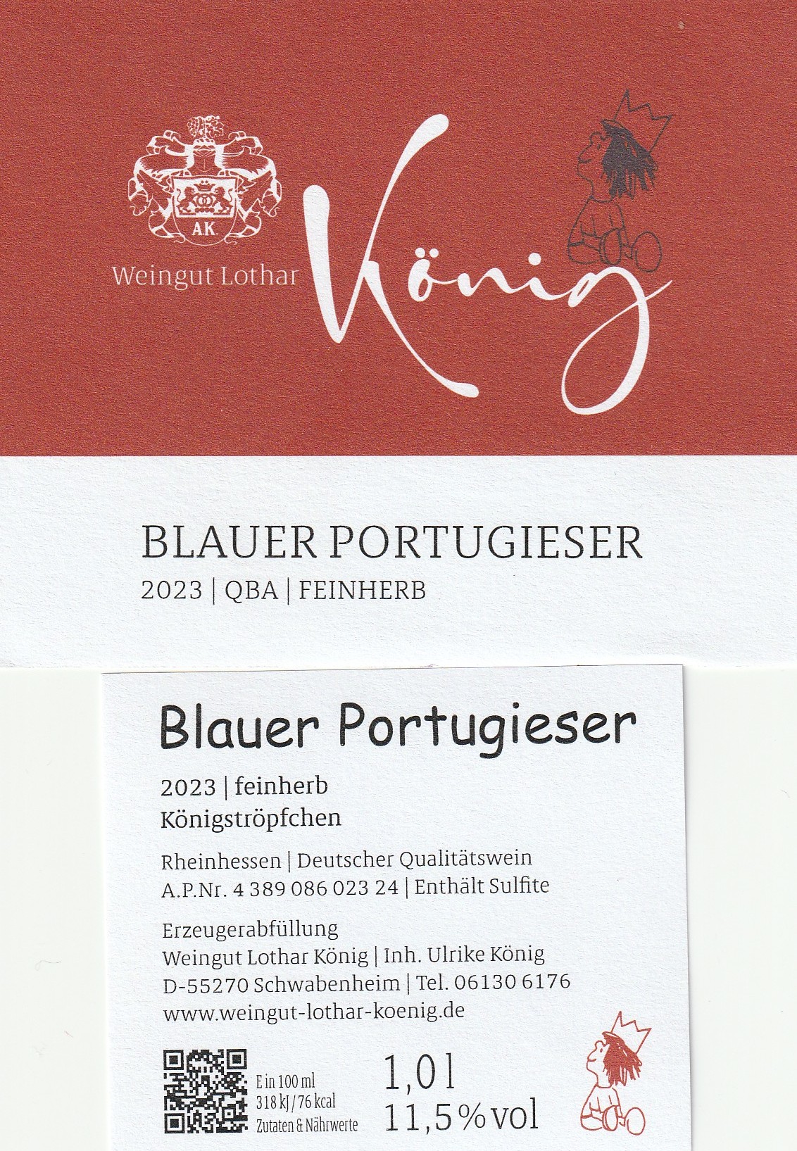  Blauer Portugieser QbA feinherb