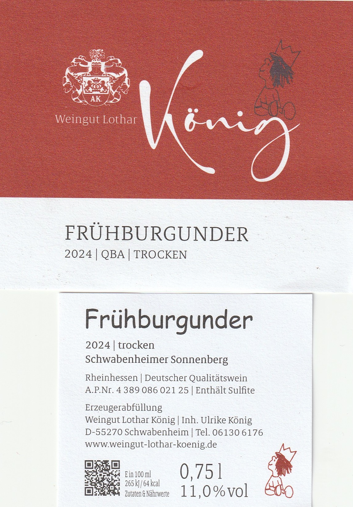 Frühburgunder QbA trocken