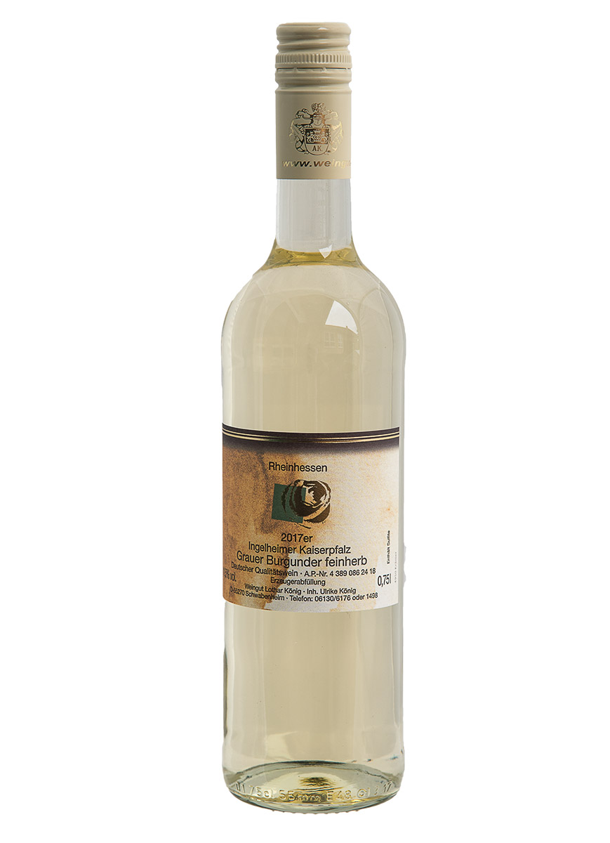 Grauer Burgunder QbA feinherb