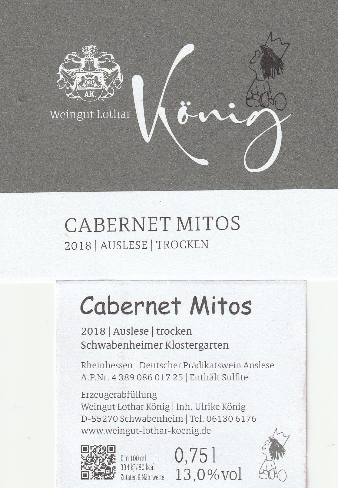 Cabernet Mitos Auslese trocken