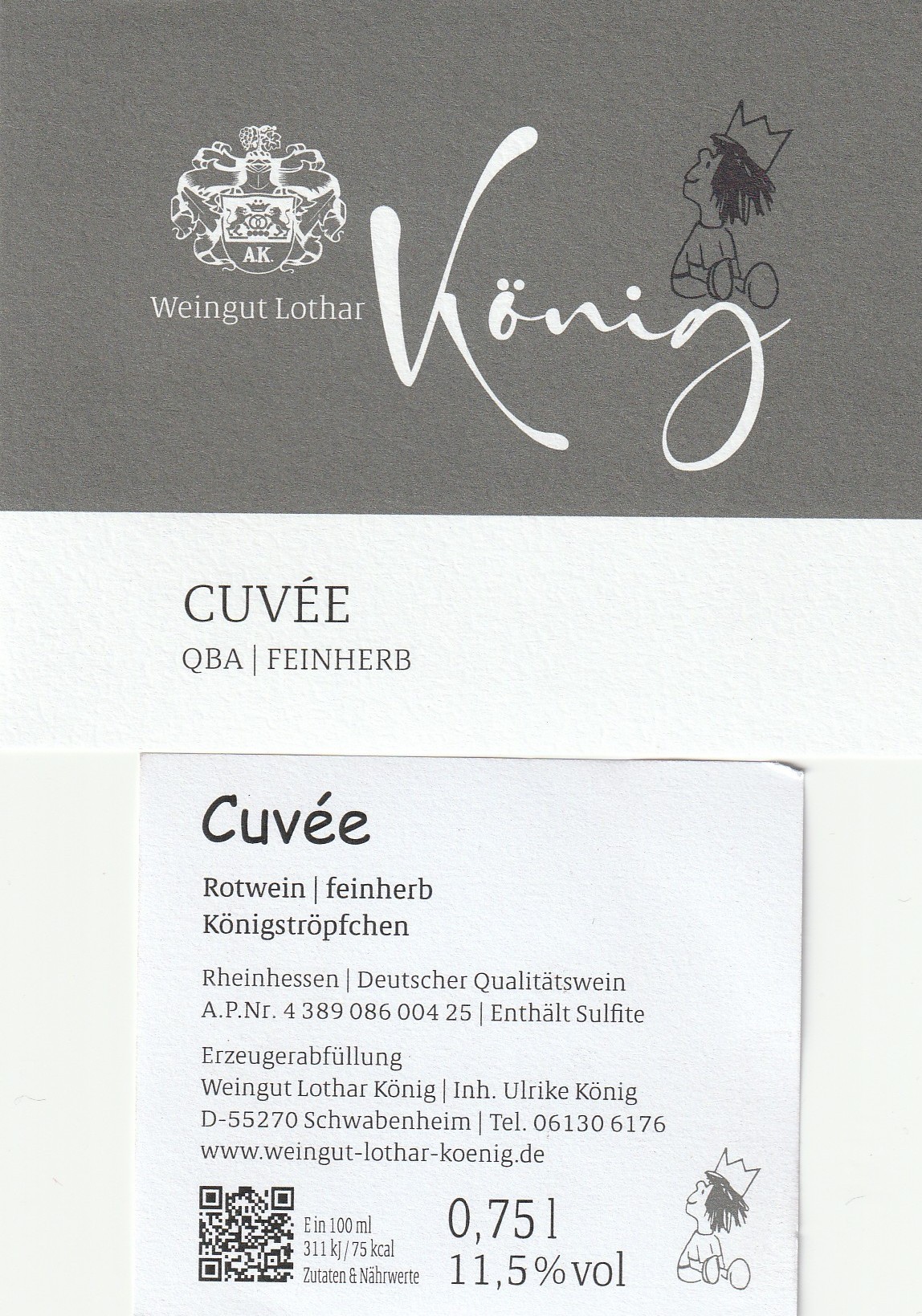 Cuvee QbA feinherb